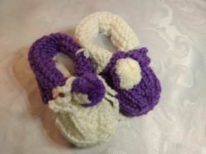 129.2 Scalferotti bebè con pom-pom