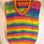 146.2 Pullover senza maniche gr. 110-116